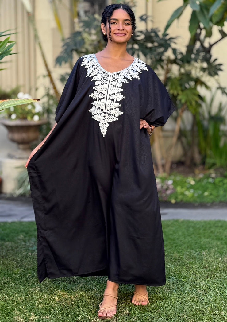 Jillian Embroidered Caftan