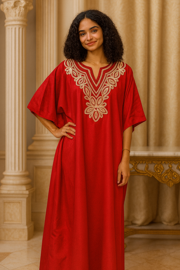 THALIA Embroidered Caftan
